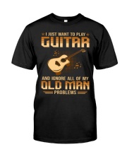 Guitar - Old Man Problems Classic T-Shirt front