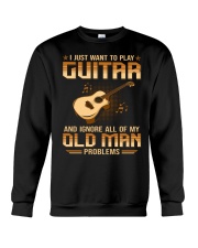 Guitar - Old Man Problems Crewneck Sweatshirt tile