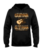 Guitar - Old Man Problems Hooded Sweatshirt tile
