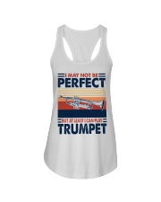 I May Not Be Perfect Trumpet Ladies Flowy Tank tile