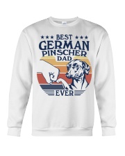 Best Dad Ever German Pinscher Crewneck Sweatshirt tile