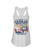 Best Dad Ever German Pinscher Ladies Flowy Tank tile