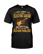 Electric Guitar - Old Man Premium Fit Mens Tee tile