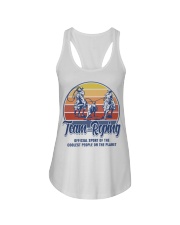 Coolest People On The Planet Team Roping Ladies Flowy Tank tile