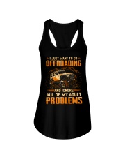 Offroading - Adult Problems Ladies Flowy Tank tile