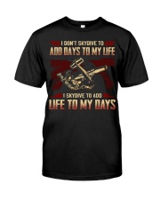 Skydiving - Add Life Premium Fit Mens Tee tile