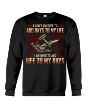 Skydiving - Add Life Crewneck Sweatshirt tile