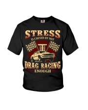 Drag Racing Stress Youth T-Shirt tile