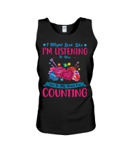 Knitting - In My Head Unisex Tank tile