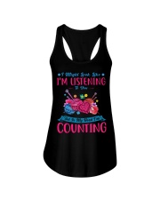 Knitting - In My Head Ladies Flowy Tank tile