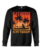 Kayaking - Is Therapy Crewneck Sweatshirt tile