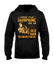 Saxophone - Try To Keep Up Hooded Sweatshirt tile