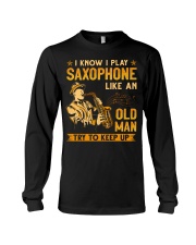Saxophone - Try To Keep Up Long Sleeve Tee tile