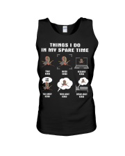 Spare Time Kendo Unisex Tank tile