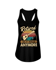 Not My Problem - Ukulele Ladies Flowy Tank tile