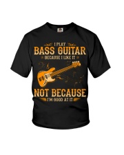 Bass Guitar - Because I Like Youth T-Shirt tile
