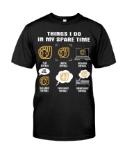Spare Time - Softball Premium Fit Mens Tee tile
