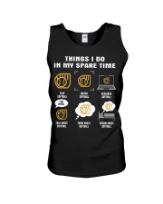Spare Time - Softball Unisex Tank tile