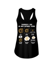 Spare Time - Softball Ladies Flowy Tank tile