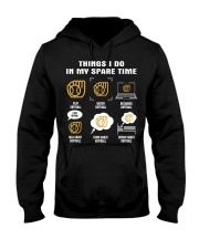 Spare Time - Softball Hooded Sweatshirt tile