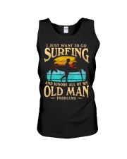 Surfing - Old Man Problems Unisex Tank tile