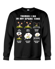 Spare Time Hurling Crewneck Sweatshirt tile