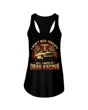 Drag Racing - Therapy Ladies Flowy Tank tile
