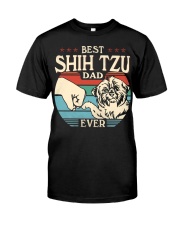 Best Dad Ever - Shih Tzu Classic T-Shirt front