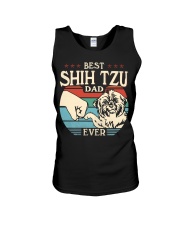 Best Dad Ever - Shih Tzu Unisex Tank tile
