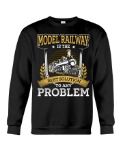 Best Solution - Model Railway Crewneck Sweatshirt tile