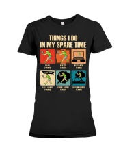 Tennis - Spare Time Premium Fit Ladies Tee tile