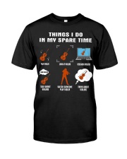 Spare Time - Violin Premium Fit Mens Tee tile