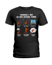 Spare Time - Violin Ladies T-Shirt tile