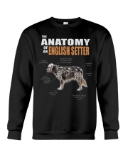Dog Anatomy - English Setter Crewneck Sweatshirt tile