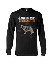 Dog Anatomy - English Setter Long Sleeve Tee tile