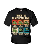Tractor - Spare Time Youth T-Shirt tile