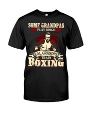 Boxing Grandpas Bingo Premium Fit Mens Tee tile