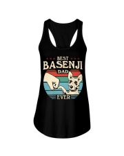Best Dad Ever - Basenji Ladies Flowy Tank tile