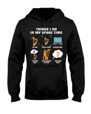 Spare Time - Harp Hooded Sweatshirt tile