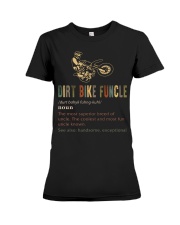 Funcle Dirt Bike Premium Fit Ladies Tee tile
