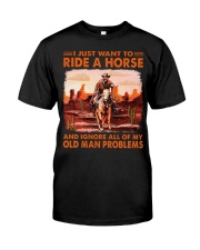 Horse - Old Man Problems Premium Fit Mens Tee tile