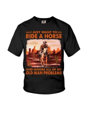 Horse - Old Man Problems Youth T-Shirt tile
