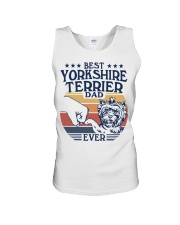 Best Dad Ever Yorkshire Terrier Unisex Tank tile