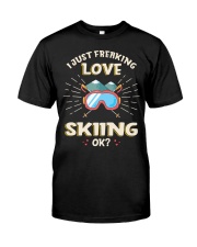 Freaking Love Skiing Classic T-Shirt tile