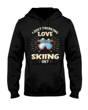 Freaking Love Skiing Hooded Sweatshirt tile