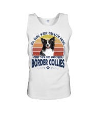 Dog Created Equal - Border Collie Unisex Tank tile