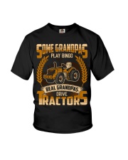 Tractor Grandpas Bingo Youth T-Shirt tile