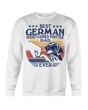 Best Dad Ever German Shorthaired Pointer Crewneck Sweatshirt tile
