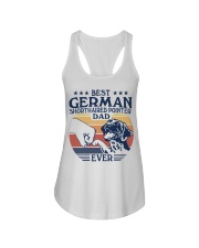 Best Dad Ever German Shorthaired Pointer Ladies Flowy Tank tile