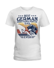 Best Dad Ever German Shorthaired Pointer Ladies T-Shirt tile